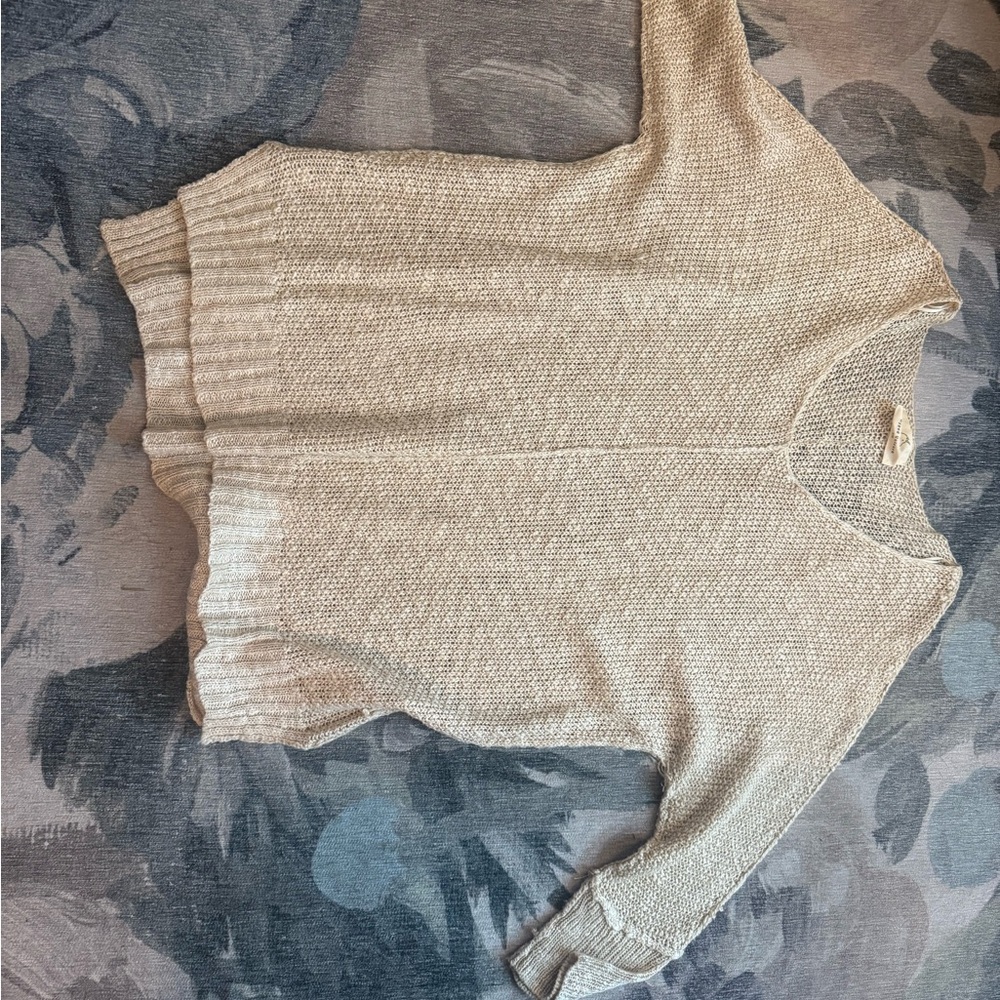 Lightweight Cream Sweater